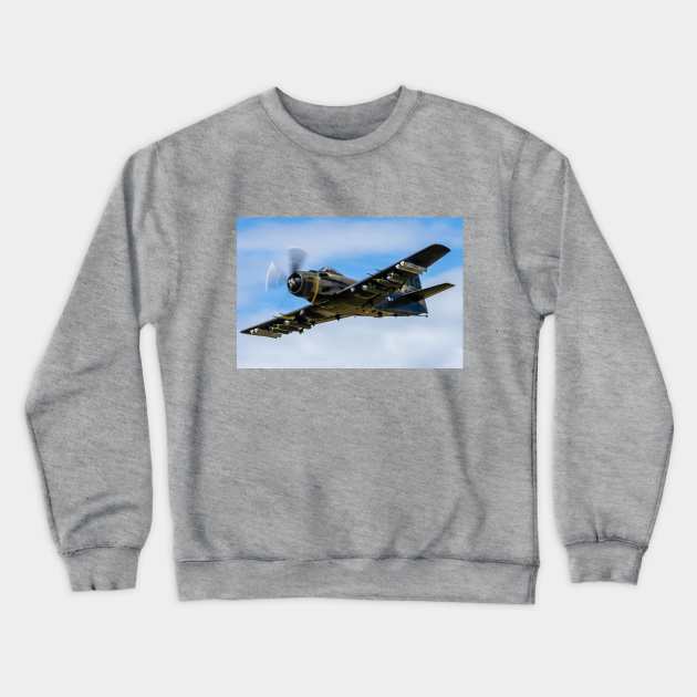 A-1 Skyraider "The Proud American" Crewneck Sweatshirt by acefox1